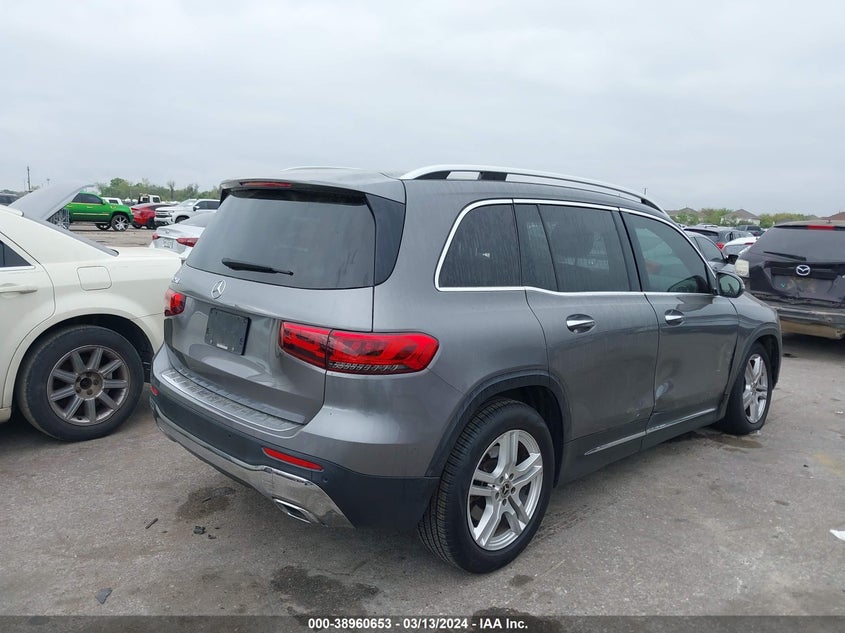 2021 Mercedes-Benz Glb 250 VIN: W1N4M4GB1MW087665 Lot: 38960653