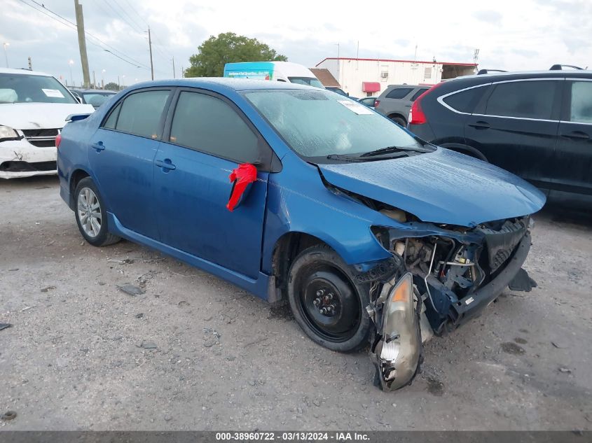 2009 Toyota Corolla S VIN: 2T1BU40E49C156268 Lot: 39921093