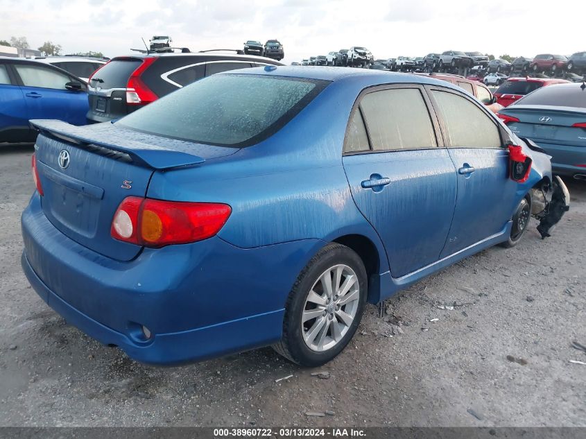 2009 Toyota Corolla S VIN: 2T1BU40E49C156268 Lot: 39921093