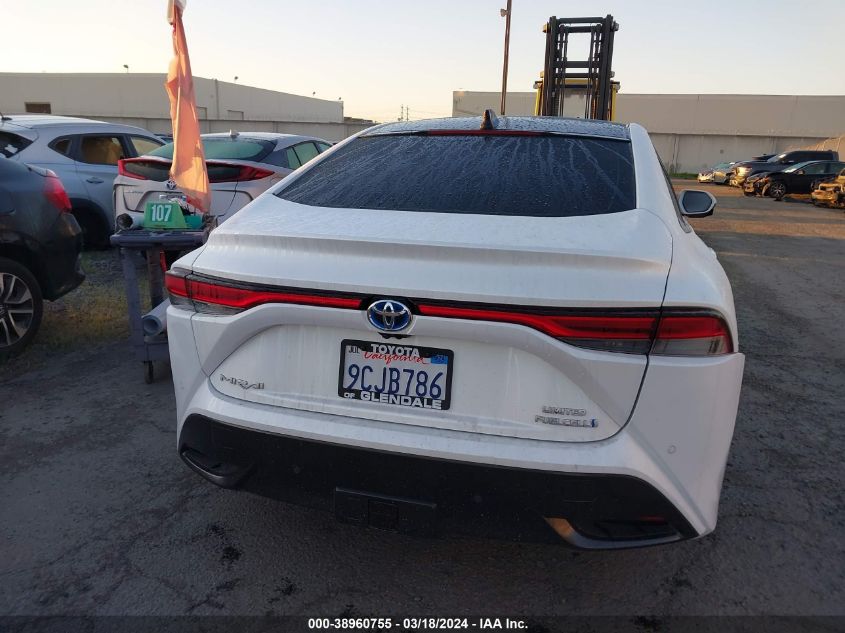 JTDAAAAA5NA004609 2022 Toyota Mirai Limited