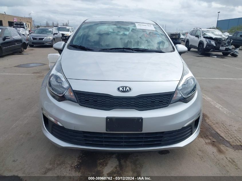 2017 Kia Rio Lx VIN: KNADM4A37H6015882 Lot: 38960762