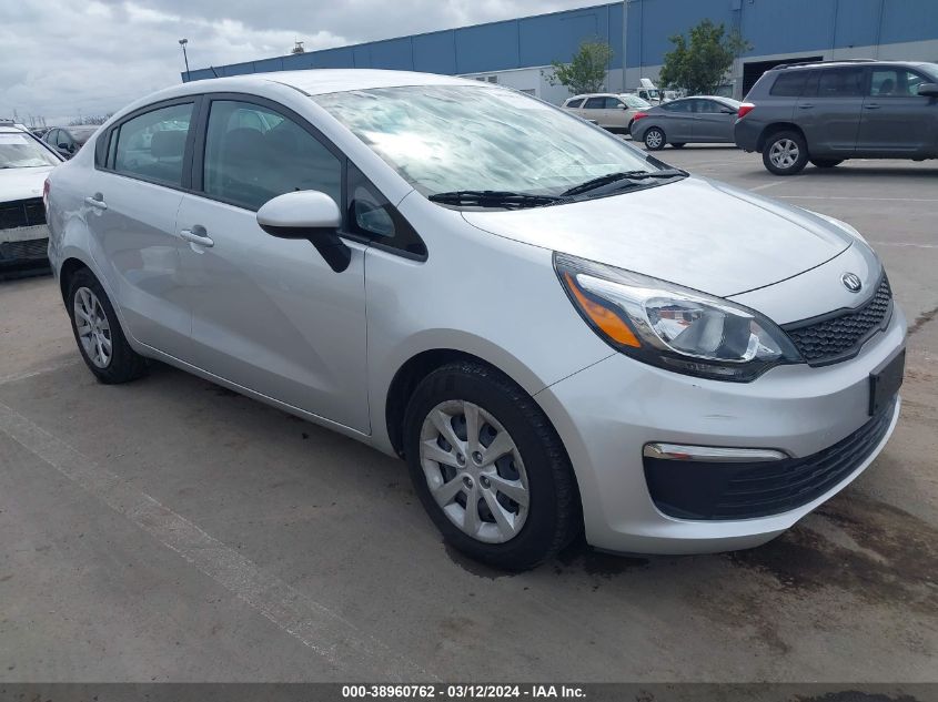 2017 Kia Rio Lx VIN: KNADM4A37H6015882 Lot: 38960762