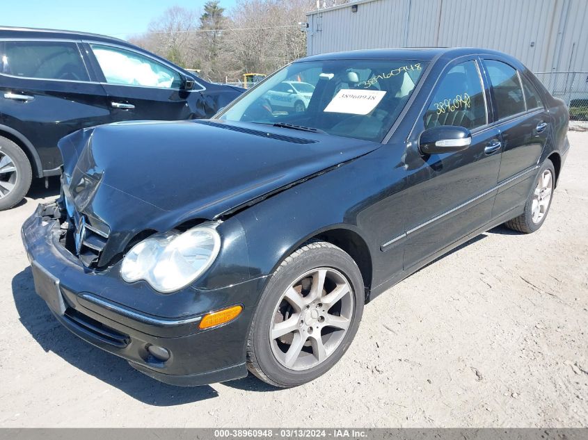 WDBRF92H07F904059 | 2007 MERCEDES-BENZ C 280