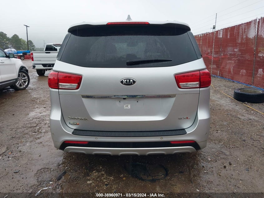 2016 KIA SEDONA SX LUXURY - KNDME5C18G6117269