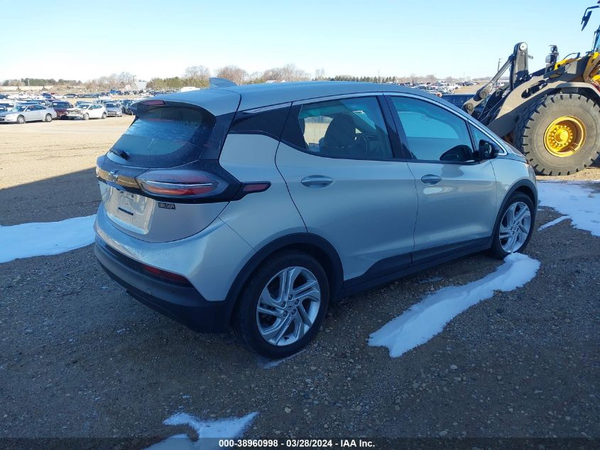 2022 Chevrolet Bolt Ev Fwd 1Lt VIN: 1G1FW6S09N4123121 Lot: 38960998