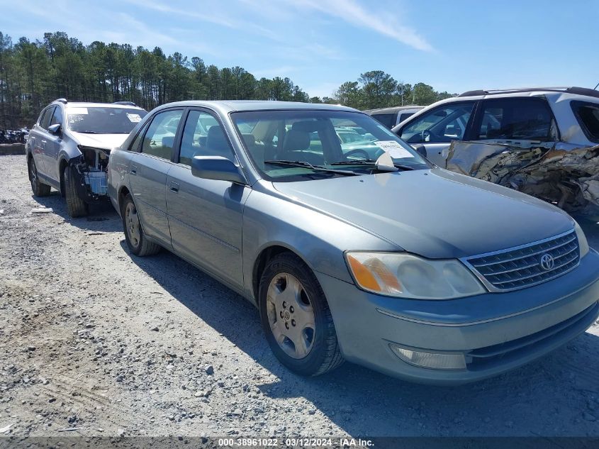 4T1BF28B63U297244 2003 Toyota Avalon Xls