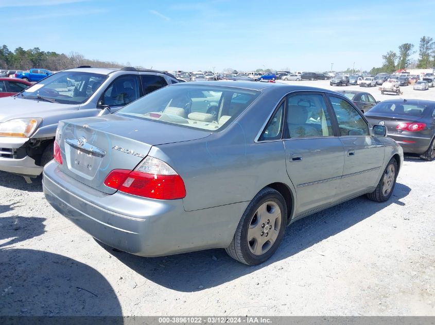 4T1BF28B63U297244 2003 Toyota Avalon Xls