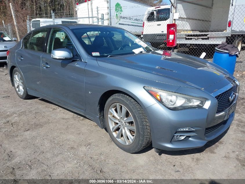 JN1BV7AR9EM687689 | 2014 INFINITI Q50