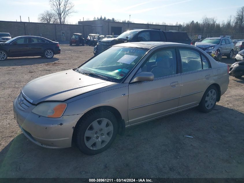 1HGES25791L033050 | 2001 HONDA CIVIC