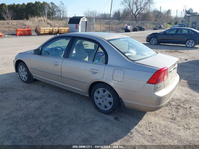 1HGES25791L033050 | 2001 HONDA CIVIC