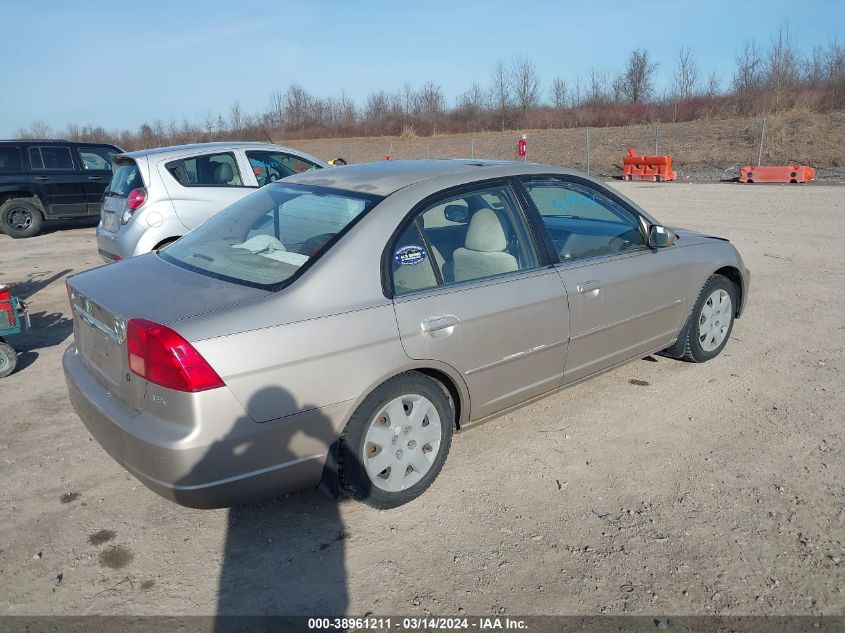 1HGES25791L033050 | 2001 HONDA CIVIC