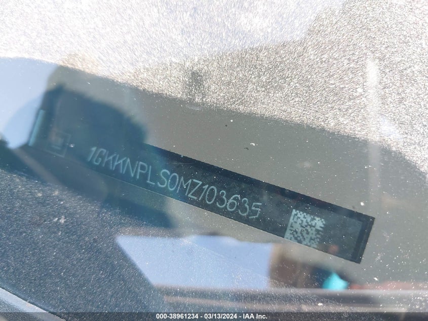 2021 GMC ACADIA DENALI - 1GKKNPLS0MZ103635