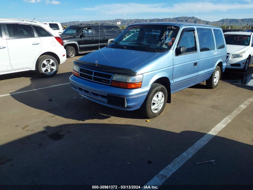 1994 Dodge Caravan Se VIN: 2B4GH4530RR725745 Lot: 38961372