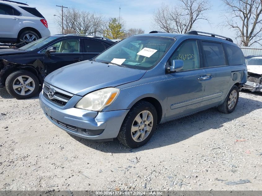 2007 Hyundai Entourage Gls/Limited/Se VIN: KNDMC233176018203 Lot: 38961373