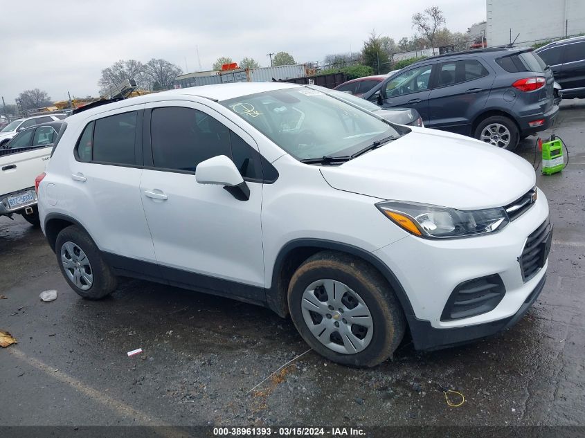 2019 Chevrolet Trax Ls VIN: 3GNCJKSB6KL173278 Lot: 38961393