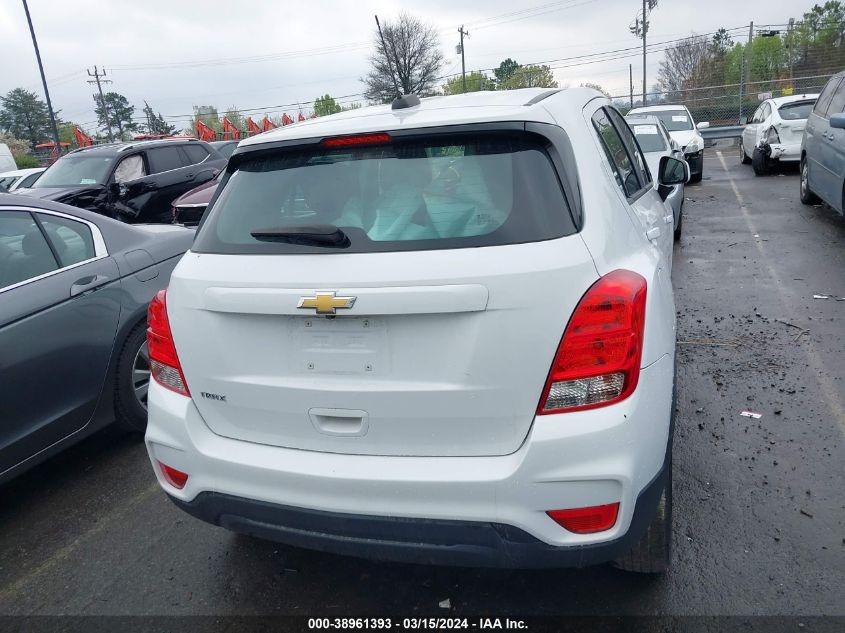 2019 Chevrolet Trax Ls VIN: 3GNCJKSB6KL173278 Lot: 38961393