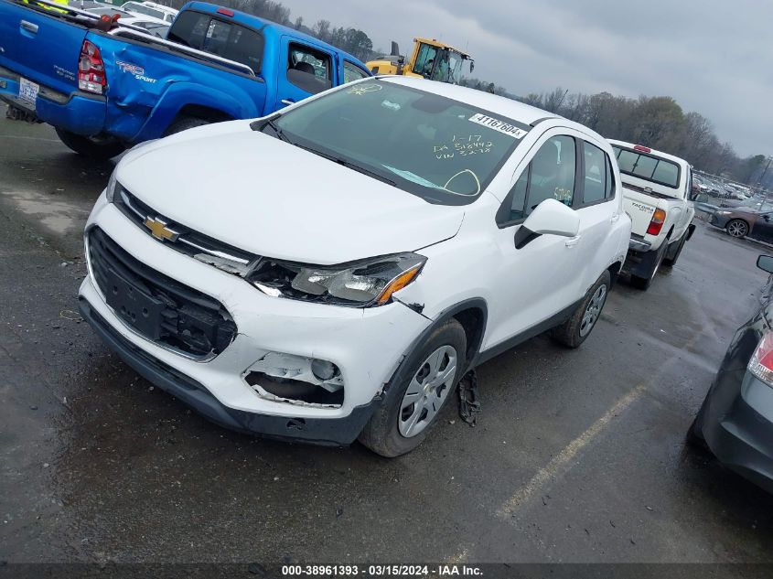 2019 Chevrolet Trax Ls VIN: 3GNCJKSB6KL173278 Lot: 38961393