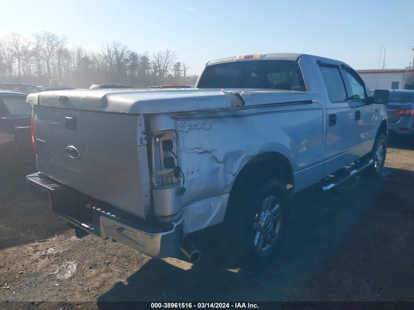 2008 FORD F-150 VIN: 1FTPW14V88FA65700