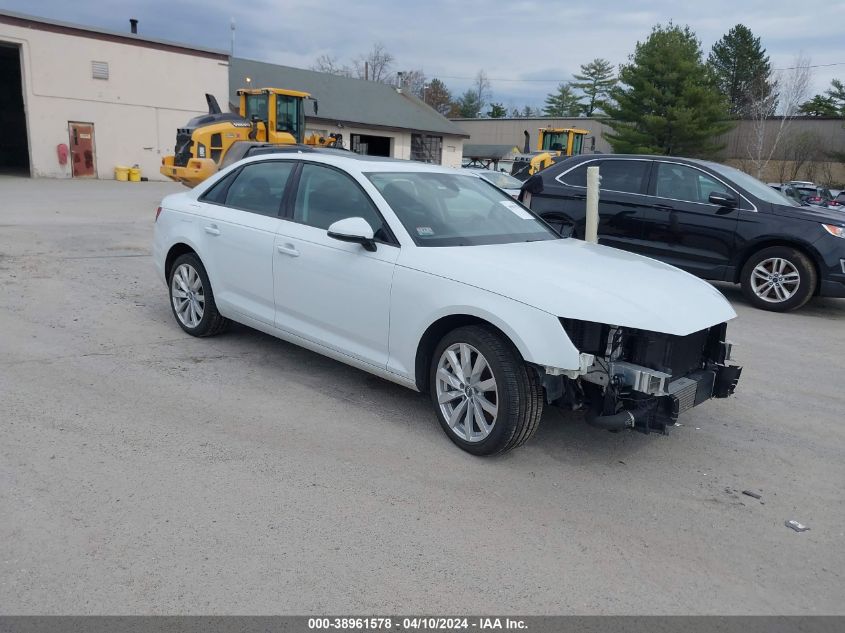 2017 AUDI A4 2.0T PREMIUM - WAUANAF48HN069293