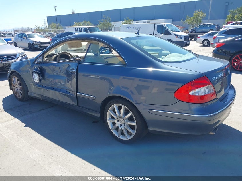 2007 Mercedes-Benz Clk 350 VIN: WDBTJ56H47F226164 Lot: 38961604