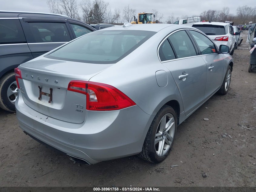2015 VOLVO S60 T5 PREMIER - YV1612TK0F1335207