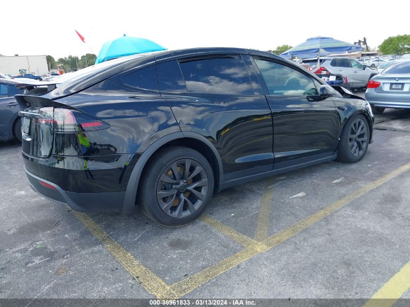 2024 Tesla Model X Long Range VIN: 7SAXCBE53RF433108 Lot: 38961833