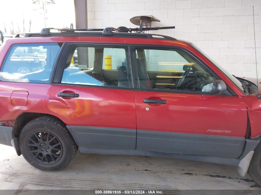 2000 Subaru Forester L VIN: JF1SF6356YG730683 Lot: 38961935