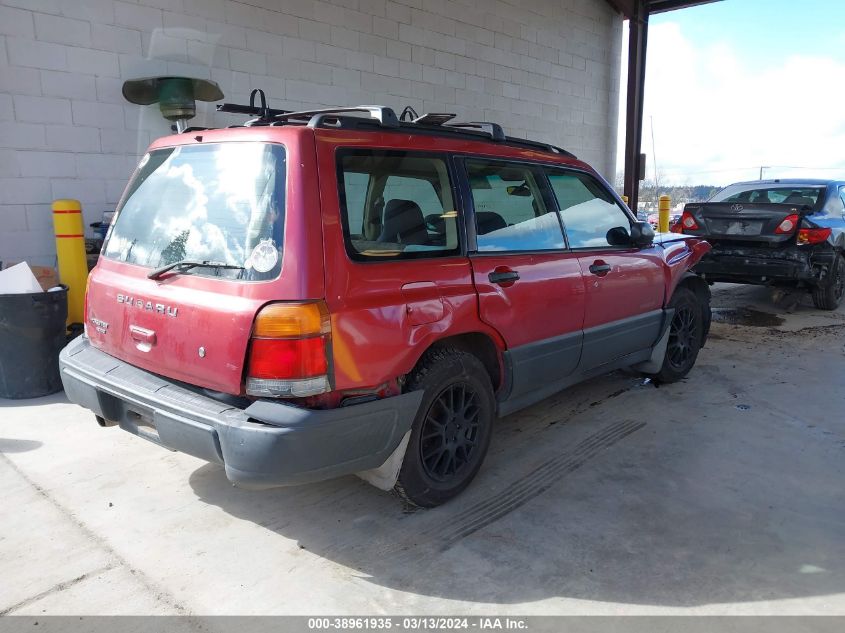 2000 Subaru Forester L VIN: JF1SF6356YG730683 Lot: 38961935