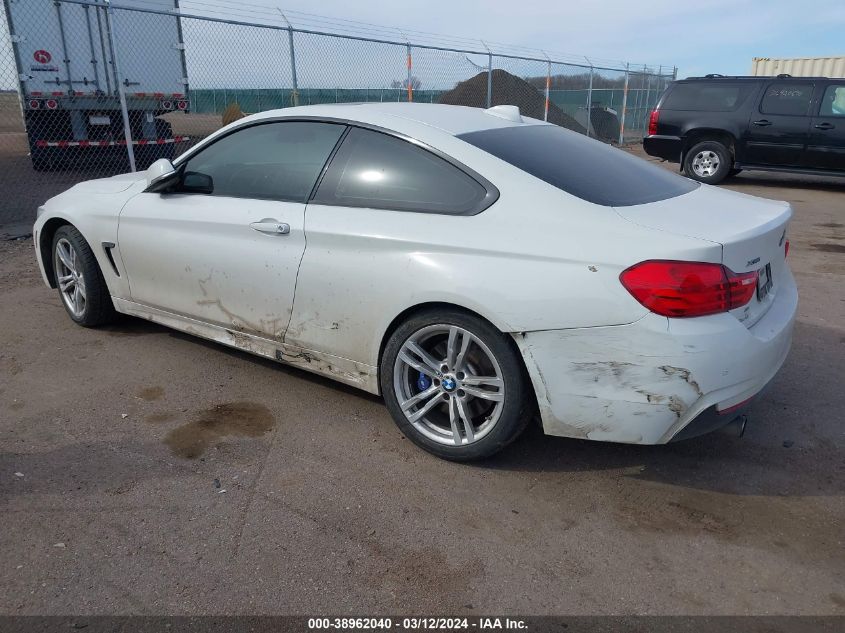 2014 BMW 435I xDrive VIN: WBA3R5C52EK187421 Lot: 38962040