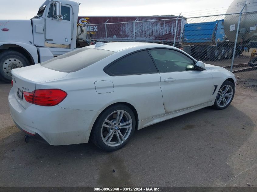 2014 BMW 435I xDrive VIN: WBA3R5C52EK187421 Lot: 38962040