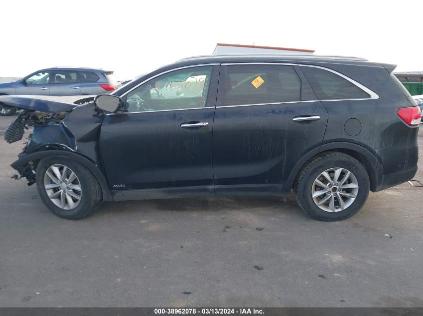 2017 Kia Sorento 2.4L Lx VIN: 5XYPGDA30HG318281 Lot: 38962078