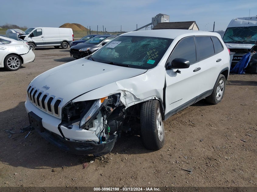 VIN 1C4PJLAB4HW508963 2017 JEEP CHEROKEE SPORT FWD