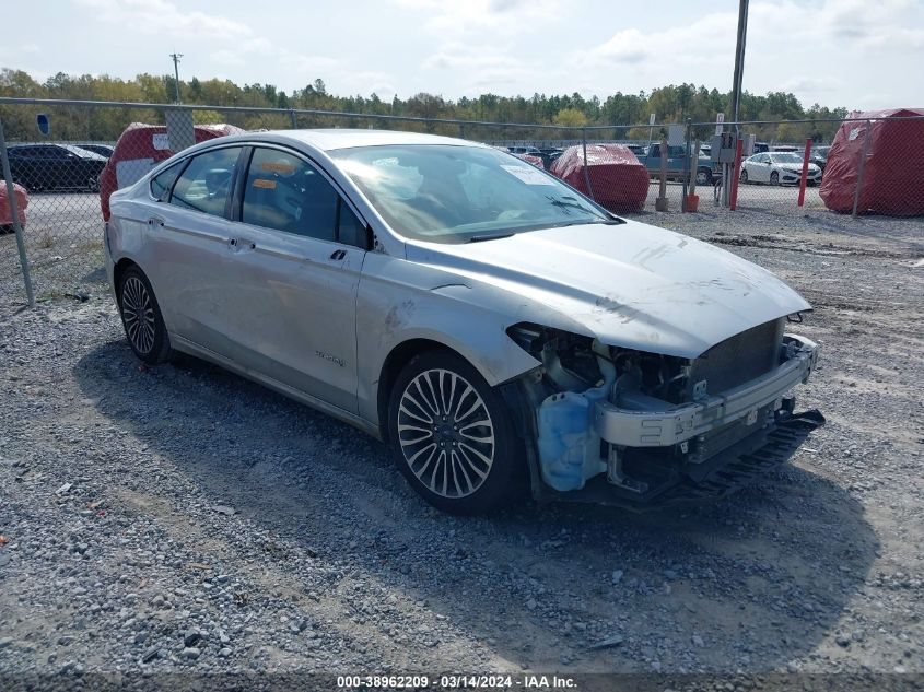 2018 Ford Fusion Hybrid Titanium VIN: 3FA6P0RU5JR206840 Lot: 38962209