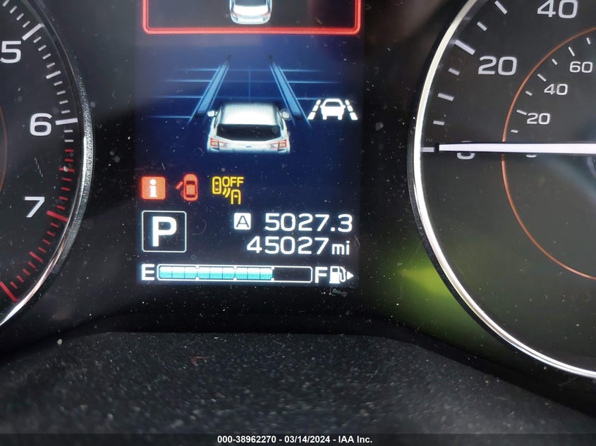 VIN JF2GTANC9K8234092 2019 SUBARU CROSSTREK LIMITED