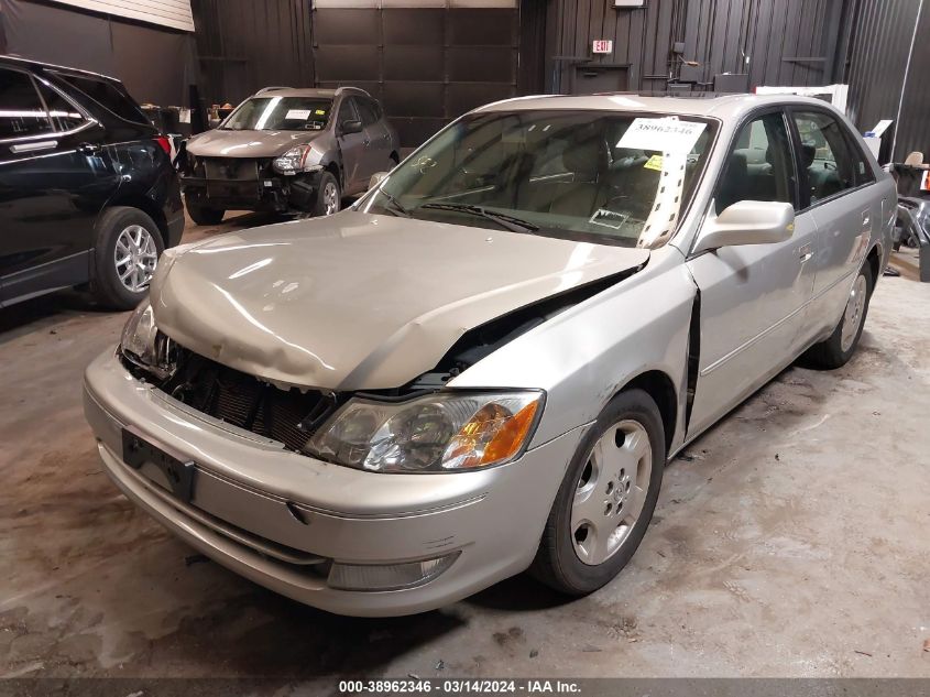 4T1BF28B34U375688 | 2004 TOYOTA AVALON