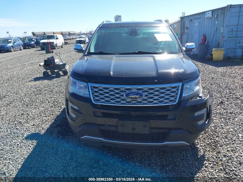 1FM5K8HT0HGB91575 2017 Ford Explorer Platinum