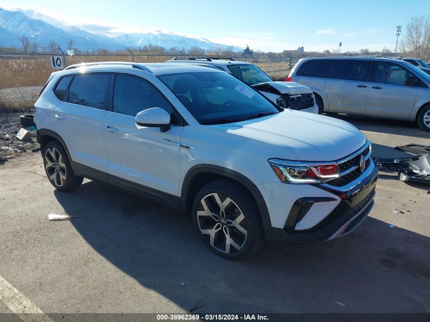 2022 VOLKSWAGEN TAOS 1.5T SEL - 3VV2X7B21NM047099