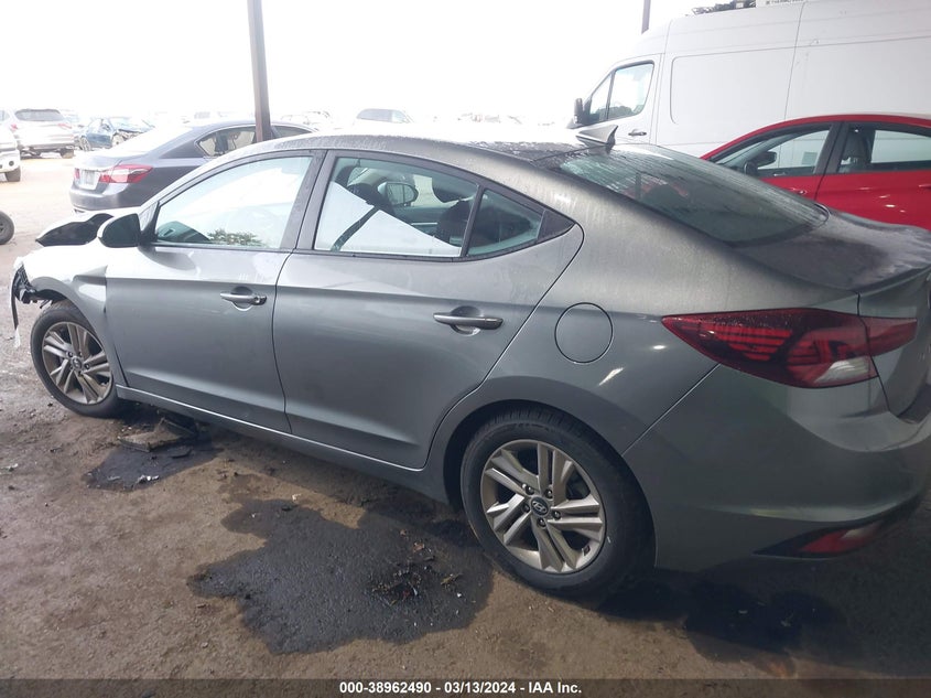 VIN KMHD84LF6KU784399 2019 HYUNDAI ELANTRA SEL/VALUE/LIMITED