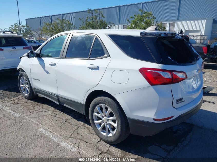 2020 Chevrolet Equinox Fwd Ls VIN: 3GNAXHEV8LS700517 Lot: 38962492