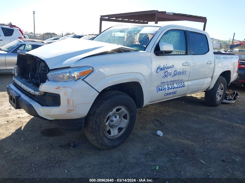 2022 TOYOTA TACOMA DOUBLE CAB/SR/SR5 - 3TYAX5GN2NT034836