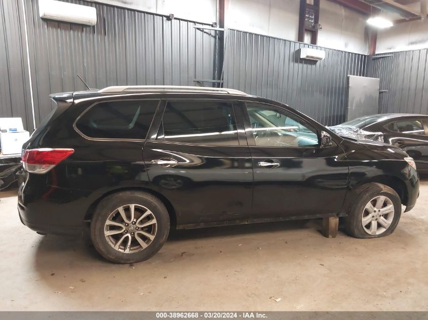 2013 Nissan Pathfinder Sv VIN: 5N1AR2MM4DC687485 Lot: 38962668