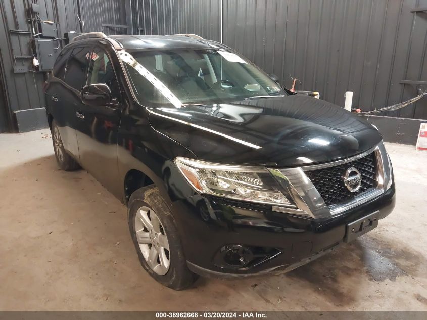 2013 Nissan Pathfinder Sv VIN: 5N1AR2MM4DC687485 Lot: 38962668