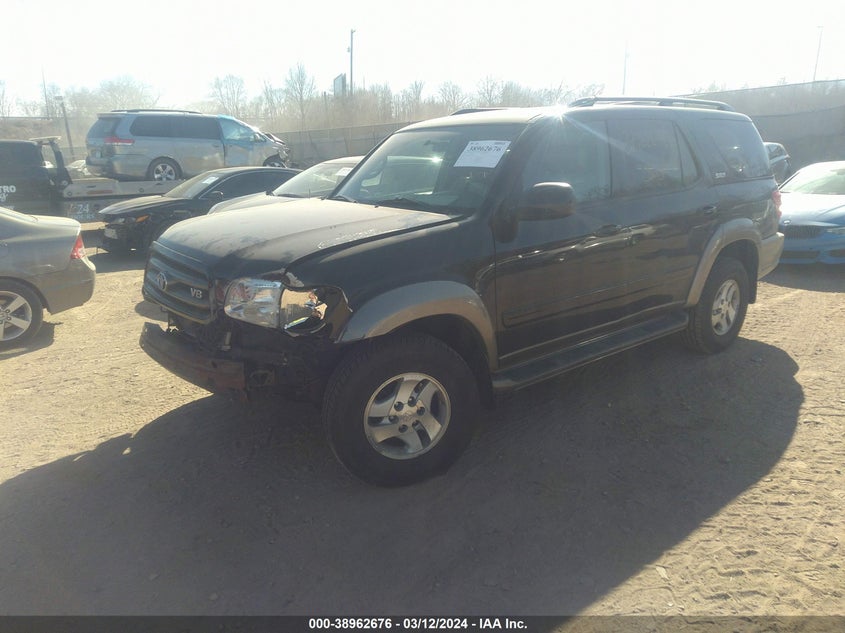 2003 Toyota Sequoia Sr5 V8 VIN: 5TDBT44A13S159749 Lot: 38962676