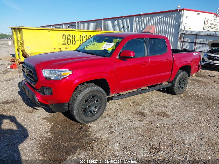 2021 TOYOTA TACOMA DOUBLE CAB/SR/SR5 - 3TYAX5GN1MT013135