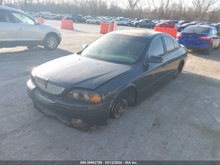 2000 Lincoln Ls V8 Auto VIN: 1LNHM87A8YY798034 Lot: 38962759