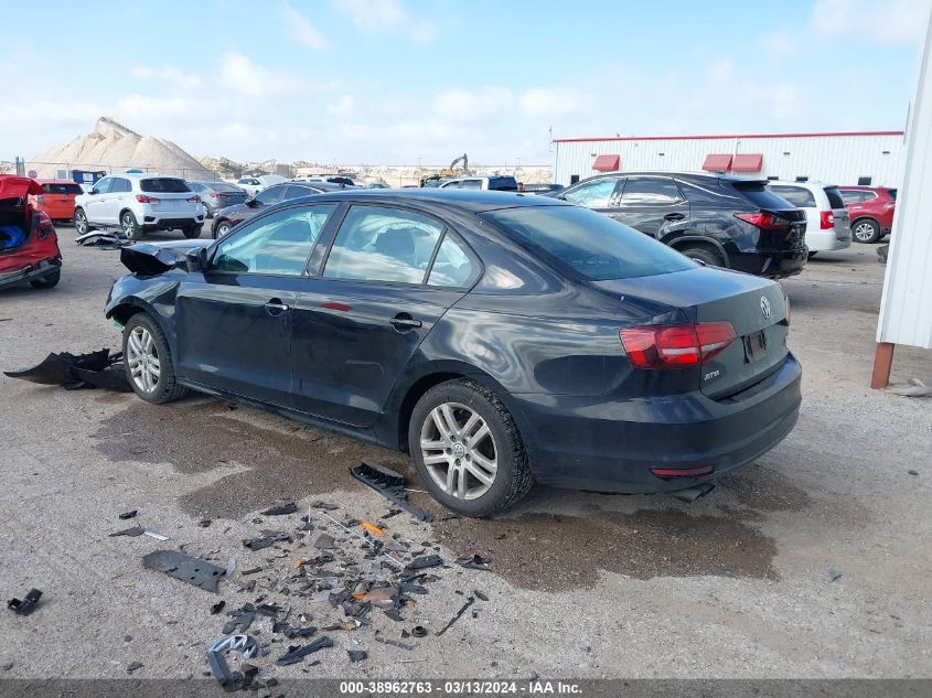 2018 Volkswagen Jetta 1.4T S VIN: 3VW2B7AJ9JM249945 Lot: 38962763