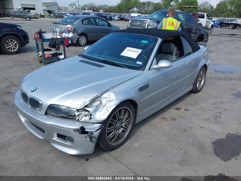 2001 BMW M3 VIN: WBSBR93441EX20559 Lot: 38962843