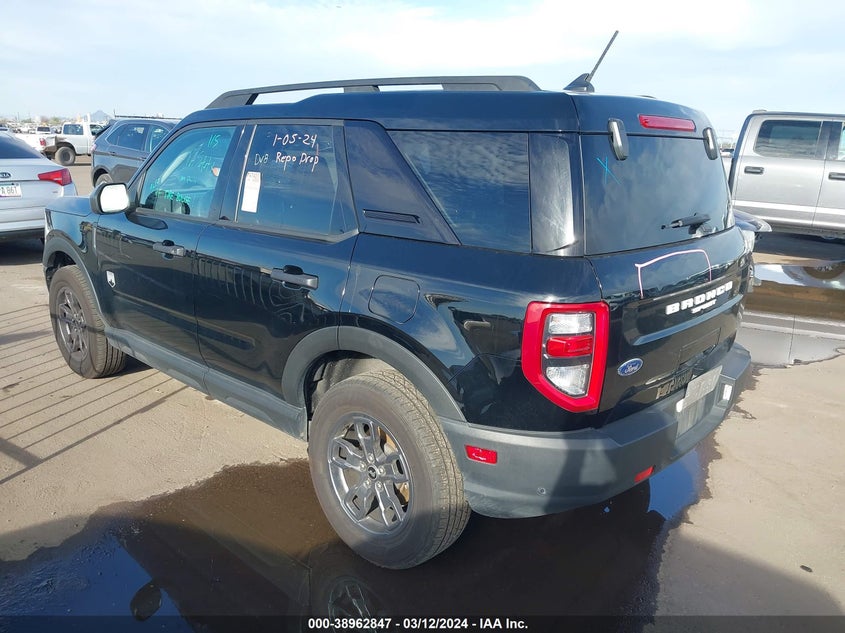 2021 FORD BRONCO SPORT 1.5L I-3 DI, DOHC, V(VIN: 3FMCR9B60MRA69099