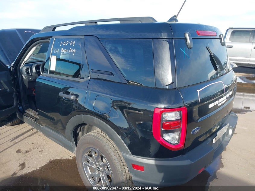2021 FORD BRONCO SPORT 1.5L I-3 DI, DOHC, V(VIN: 3FMCR9B60MRA69099