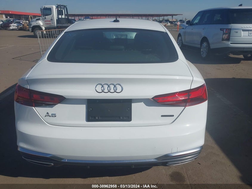 2021 Audi A5 Sportback Premium 45 Tfsi Quattro S Tronic VIN: WAUDACF54MA062582 Lot: 38962958